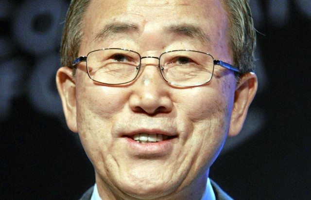 Time Is Running Out for Water: Ban Ki-moon