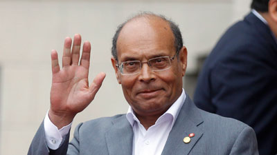Tunisia-President-Moncef-Marzouk(R)