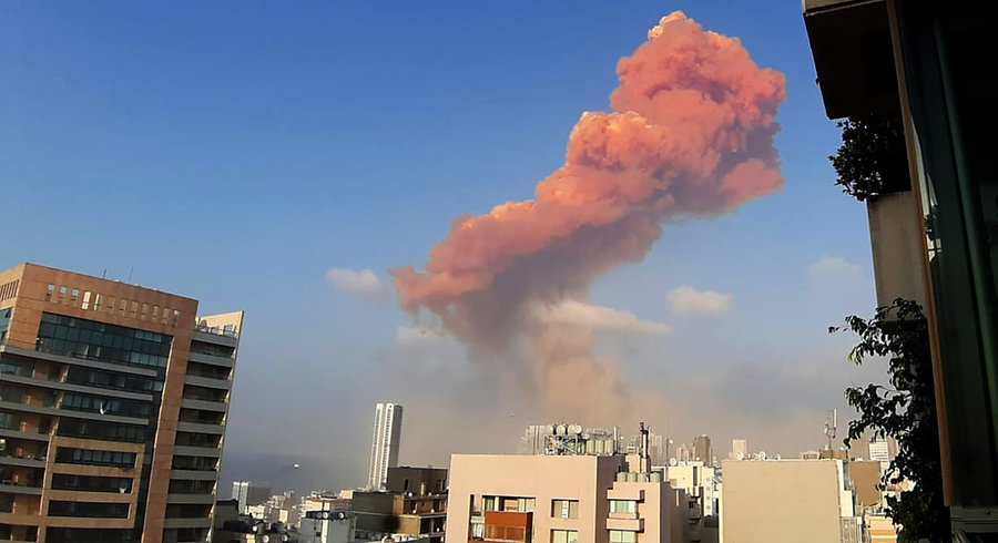 explosion liban