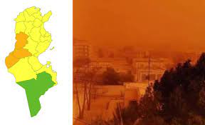 Les Gouvernorats de Kasserine Gafsa et Tozeur placés en vigilance orange