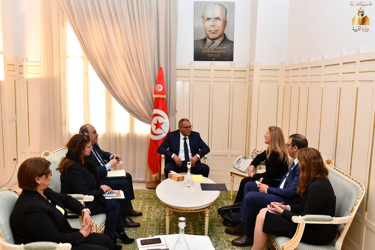ministre-Education et Aambassadrice du Royaume-Uni en Tunisie